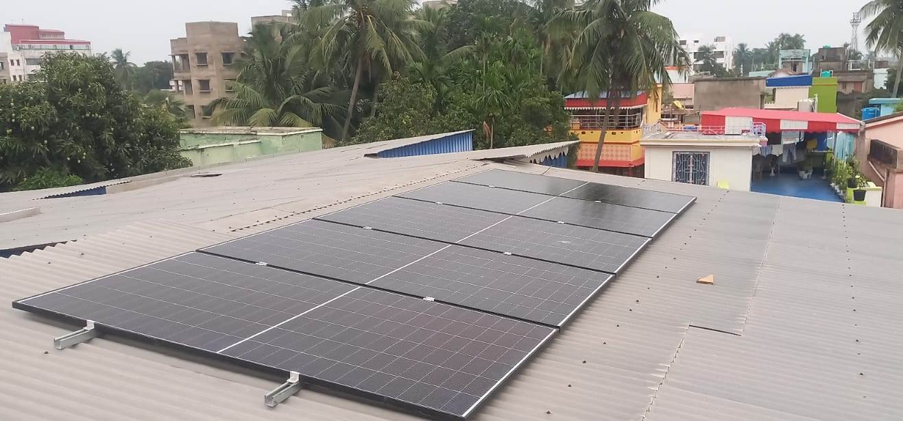Debrup kundu - 3kva on Grid Solar Power Plat